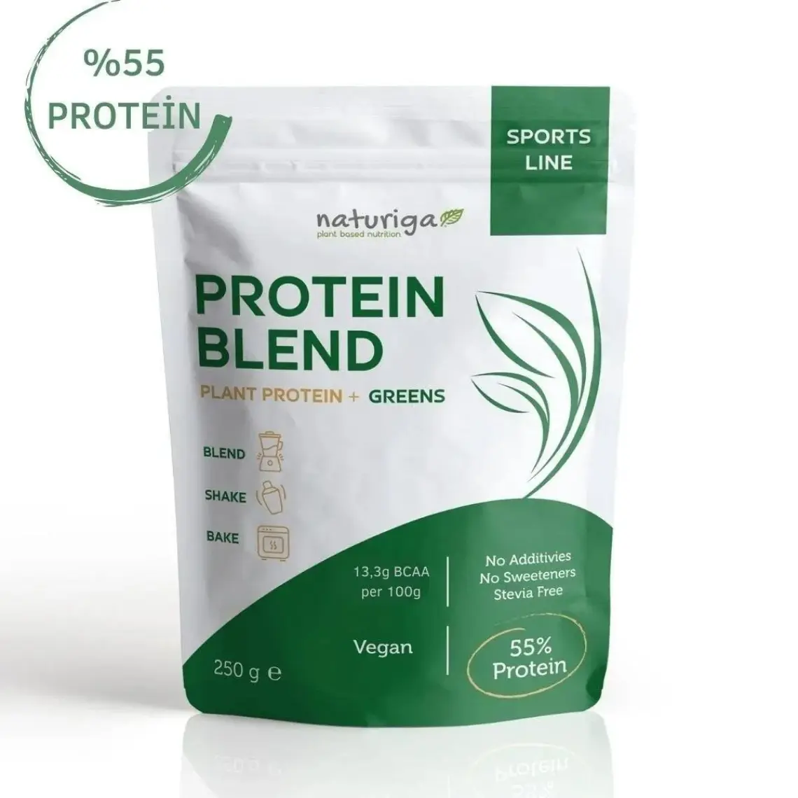 Naturiga Yeşil Protein Karışımı (Green Blend) 250 gr