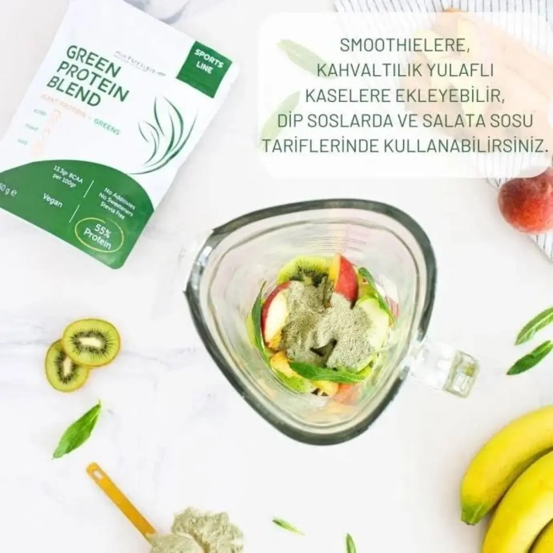 Naturiga Yeşil Protein Karışımı (Green Blend) 250 gr