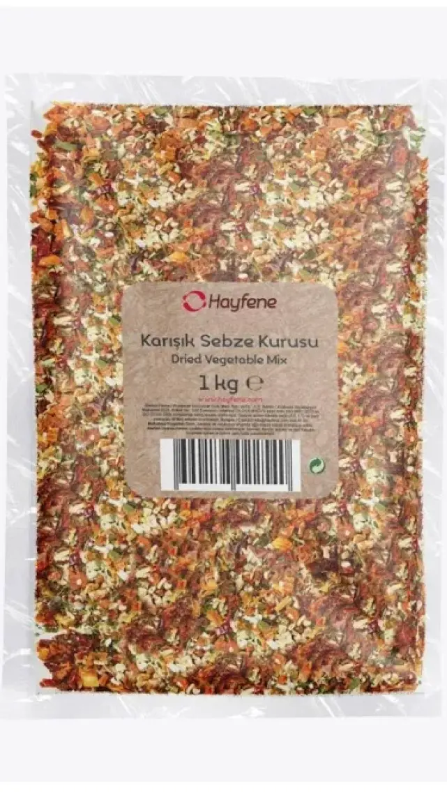Karışık Sebze Kurusu - 1 Kg