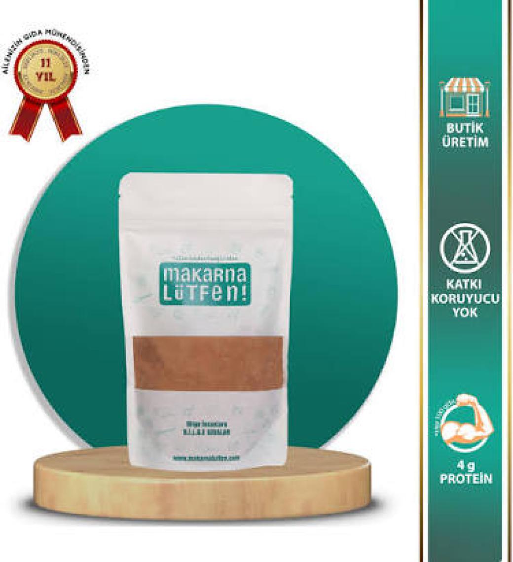 Makarna Lütfen Organik Keçiboynuzu Unu (Katkısız - 250 gram)
