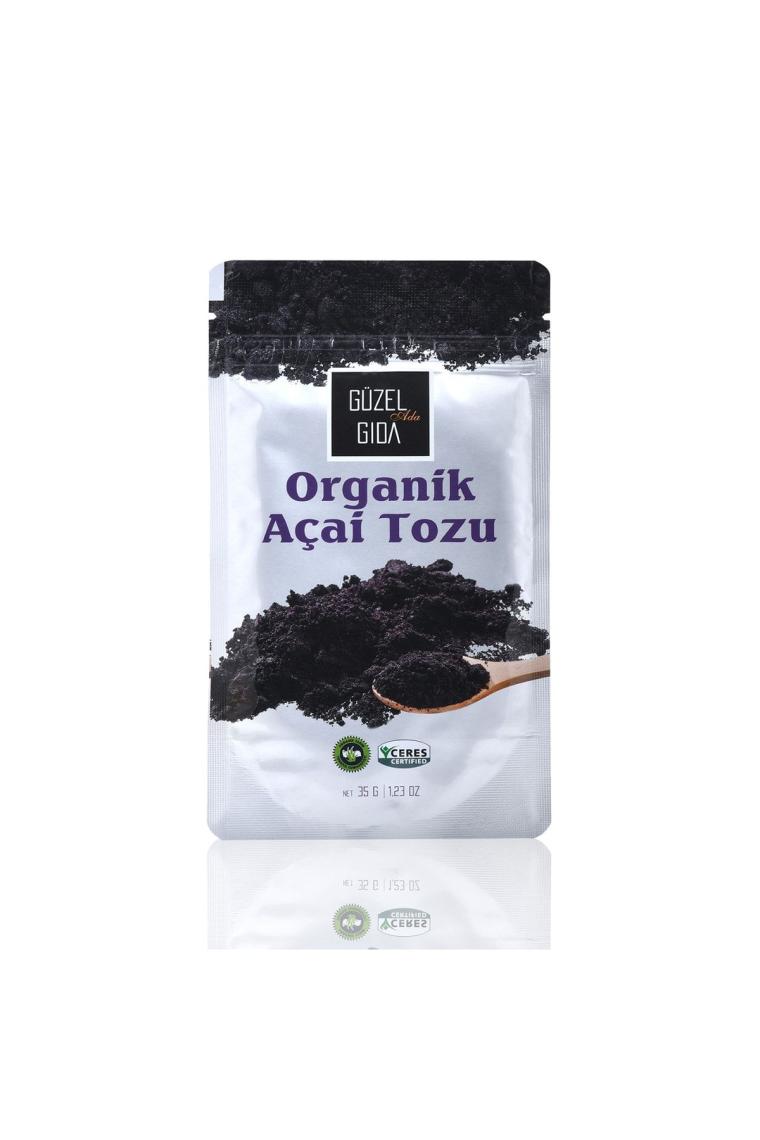 Organik Açai Üzümü Tozu 35 Gr