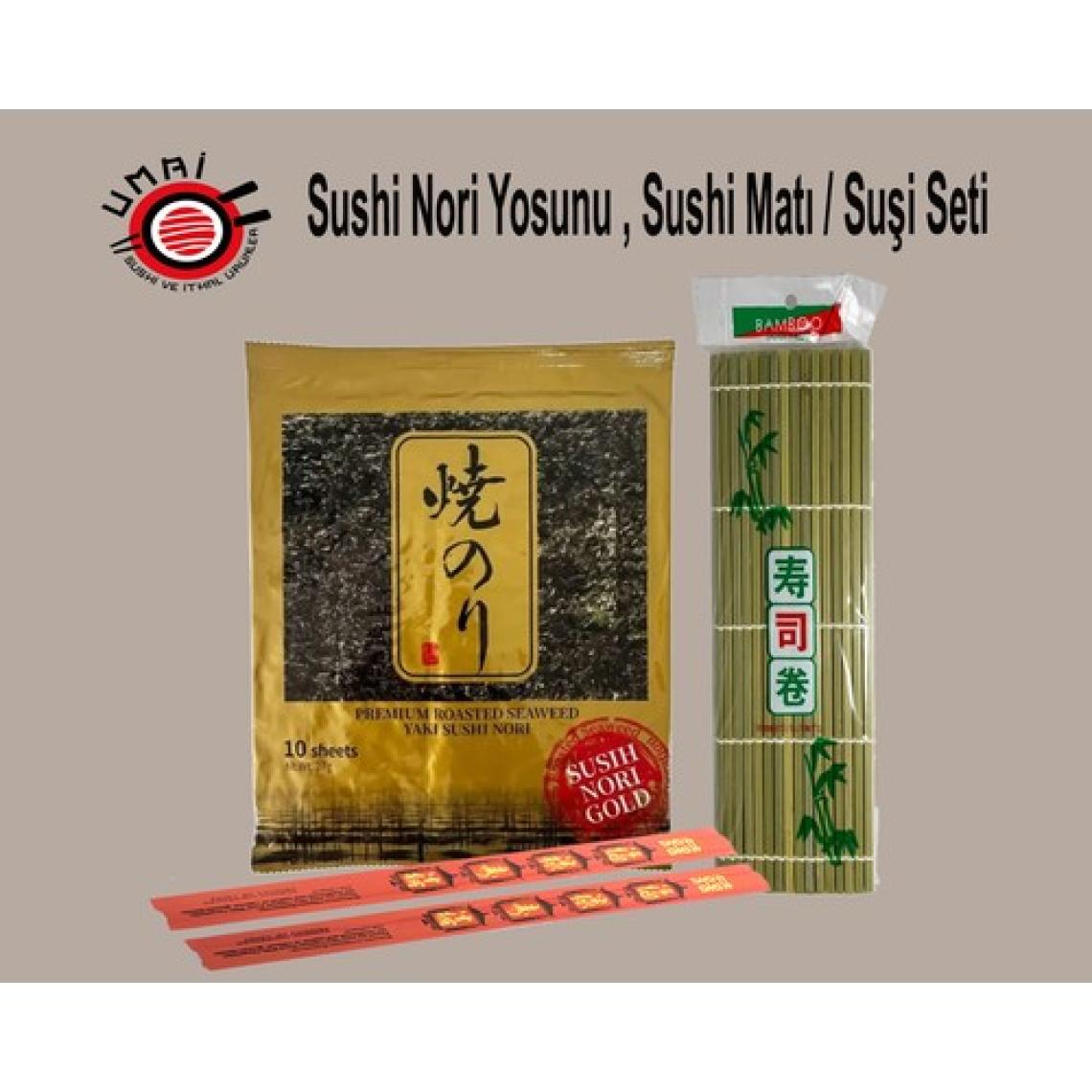 Nettenyolla Sushi Nori Yosunu + Sushi Matı