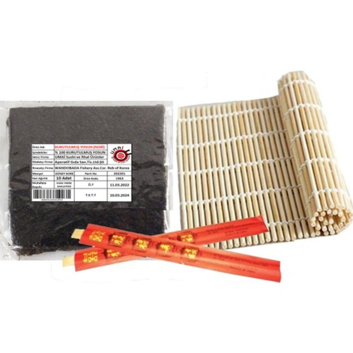 Nettenyolla Sushi Nori Yosunu + Sushi Matı