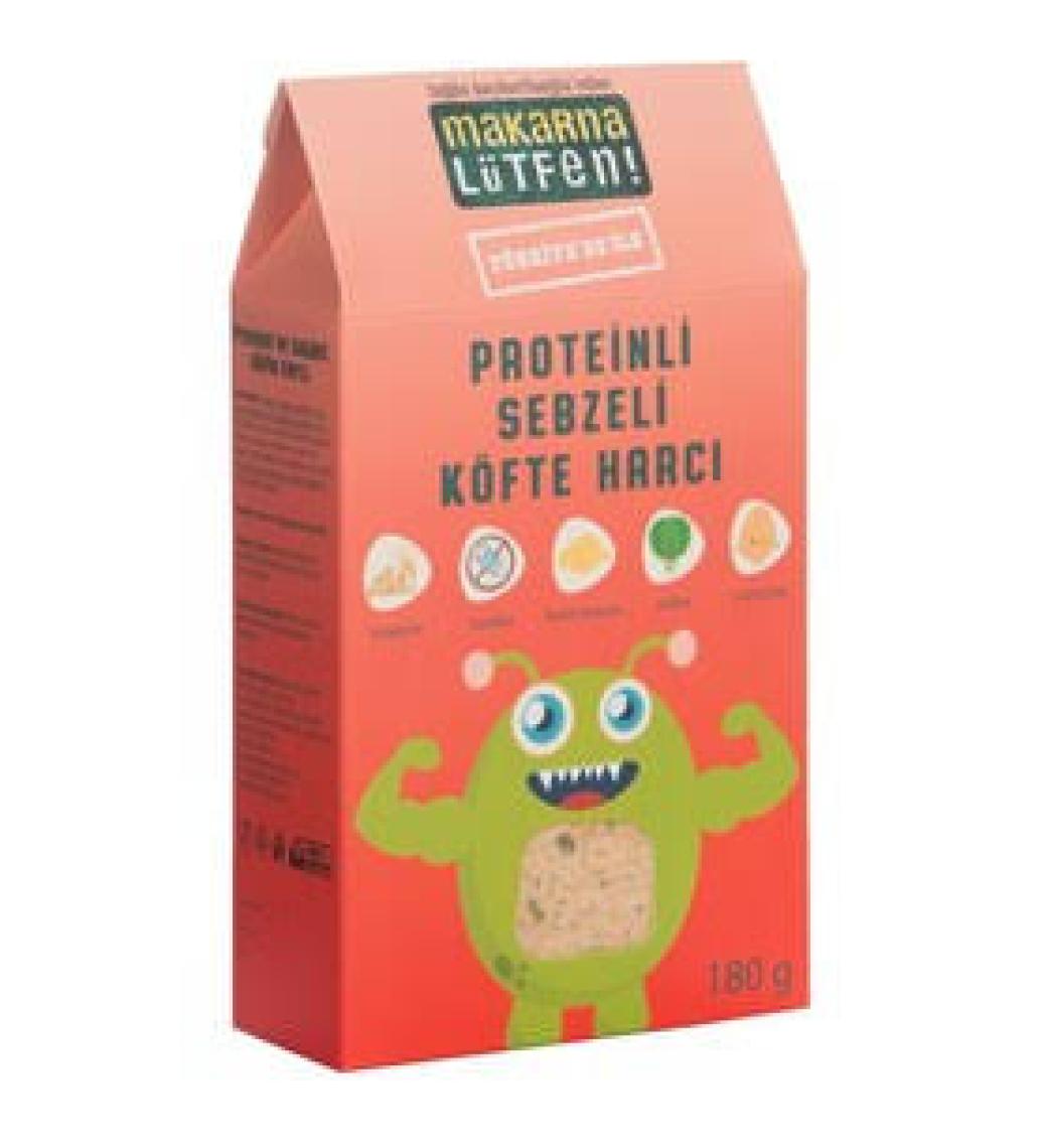 Makarna Lütfen Sebzeli ve Yumurtalı Köfte Harcı (+12 ay-180 gram)