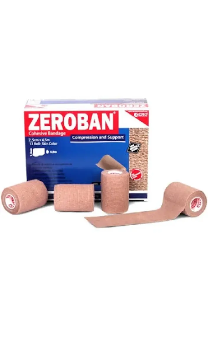 Zero Sport Zeroban Ten 2,5 cm x 4,5 M Bandaj