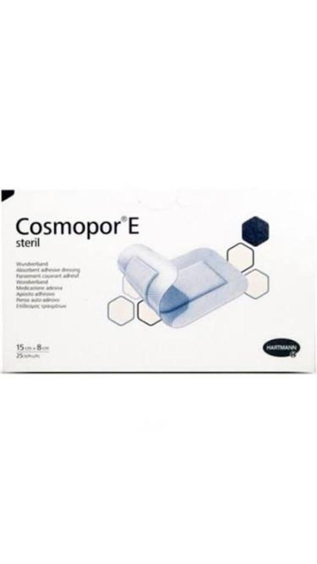 Hartmann Cosmopor E Steril Yara Örtüsü 15x8 cm (Pedli Yara Bandı) 25'li Kutu