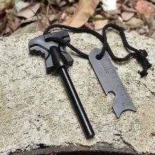 Valkyrie 8mm 8.5cm Magnezyum Ateş Başlatıcı Bar - %100 Katkısız Alüminyum Içermez Fire Starter