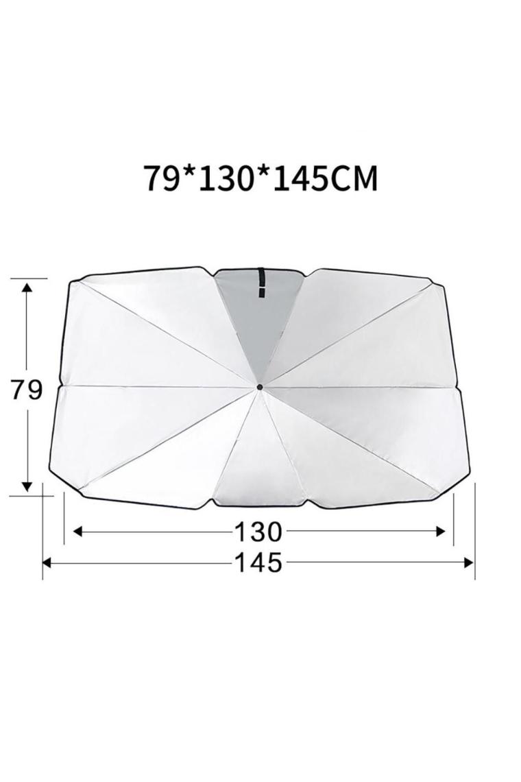 Araç Oto Güneşlik Katlanabilir Şemsiye Ön Cam Güneşlik 145cm-79cm