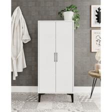 Afilli Viyana 2 Kapaklı Banyo Dolabı Çok Amaçlı Tamamı Mdf Beyaz