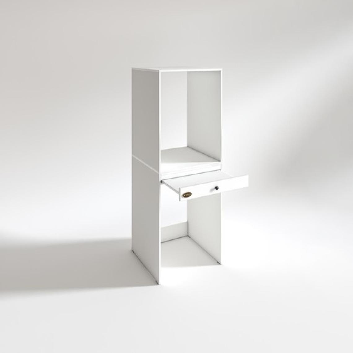 Kenzlife çamaşır-kurutma makinesi dolabı avi senna byz 187*070*60 çekmeceli banyo