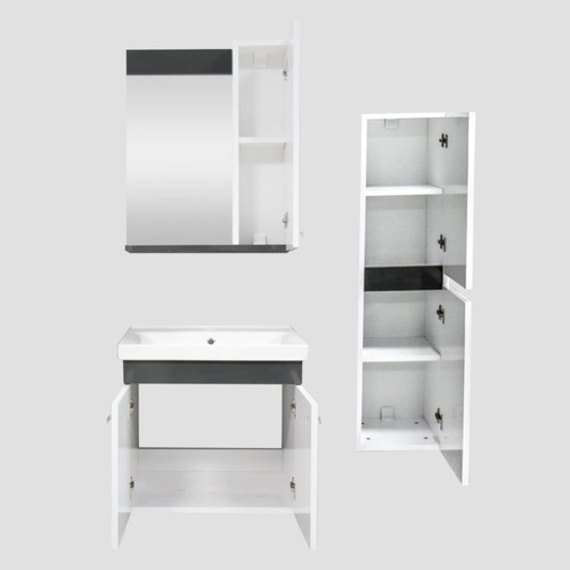 Karen Banyo New Bahar 60 cm Banyo Dolap Boy Dolaplı