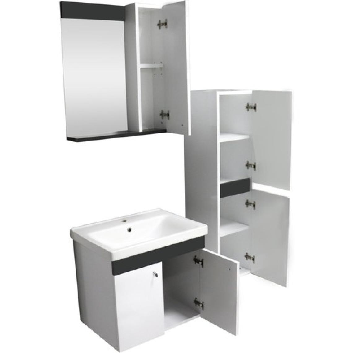 Karen Banyo New Bahar 60 cm Banyo Dolap Boy Dolaplı