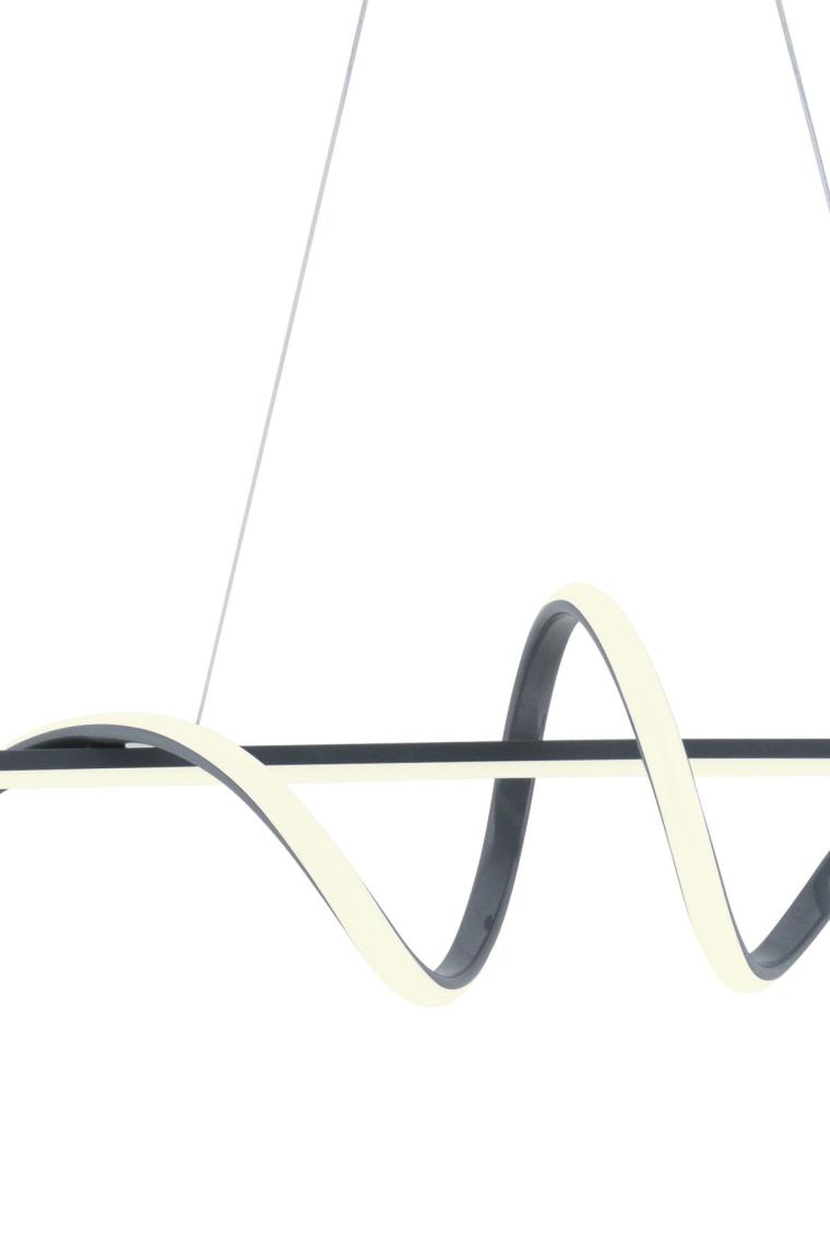 Pane Füme Modern Led Avize Beyaz Işık Salon Mutfak Oda Hol Ledli Avize Yemek Masası Led Avize