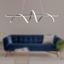 Pane Füme Modern Led Avize Beyaz Işık Salon Mutfak Oda Hol Ledli Avize Yemek Masası Led Avize