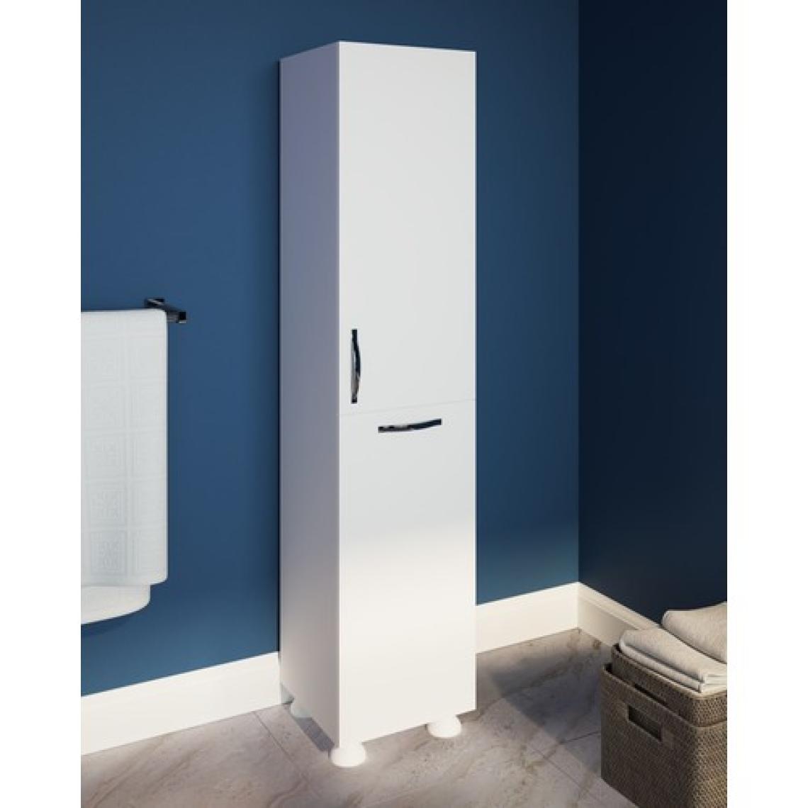 Nesse Shop Nesse Kirli Çamaşır Sepetli Çok Amaçlı Banyo Dolabı 99X39X32