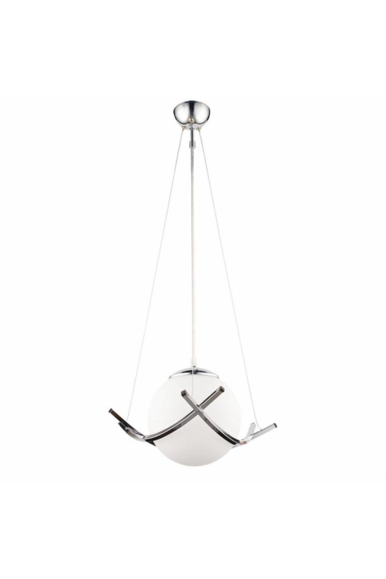 Nisa Luce Modern Tekli Sarkıt - Krom