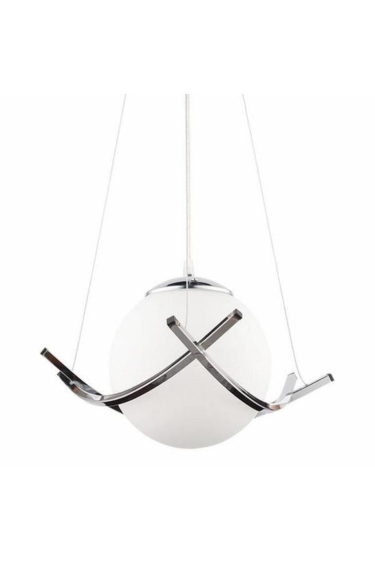 Nisa Luce Modern Tekli Sarkıt - Krom