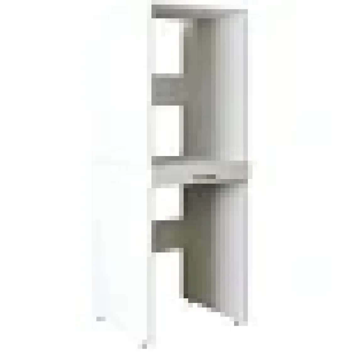 Roomart Çamaşır ve Kurutma Makinesi Dolabı Mat Beyaz