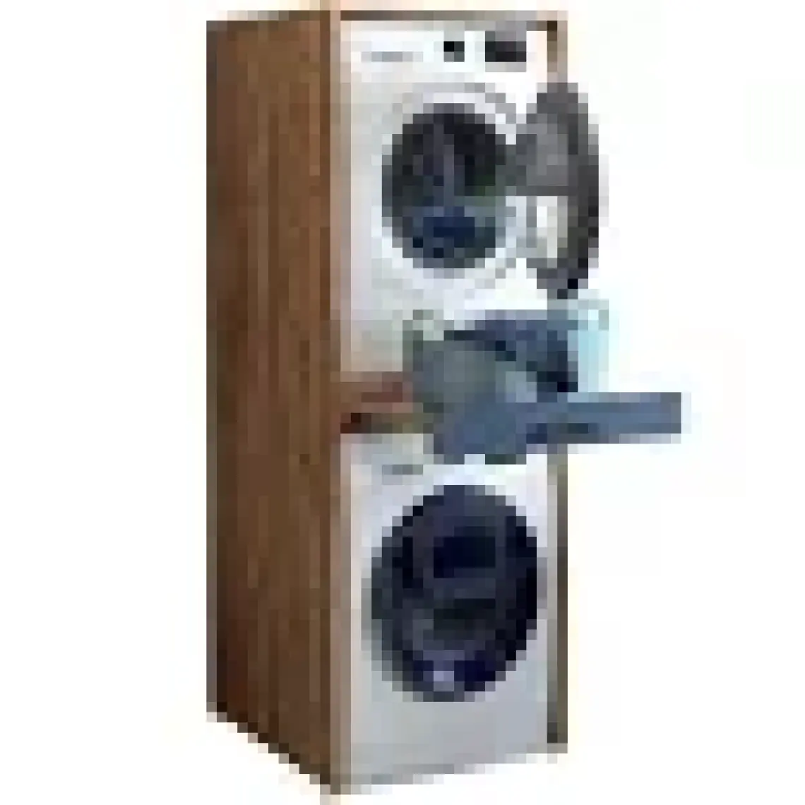 Roomart Çamaşır ve Kurutma Makinesi Dolabı Mat Beyaz