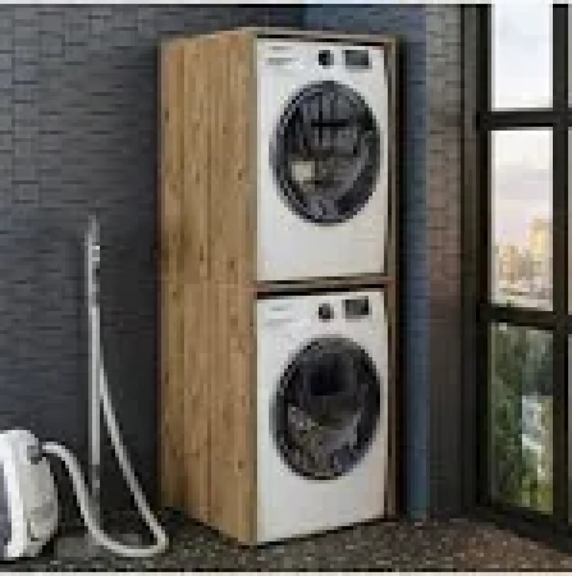 Roomart Banyo Dolabı Çamaşır ve Kurutma Makinesi Dolabı