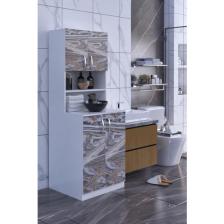 Dekorfim Arya Çamaşır Makine Dolabı Banyo Dolabı