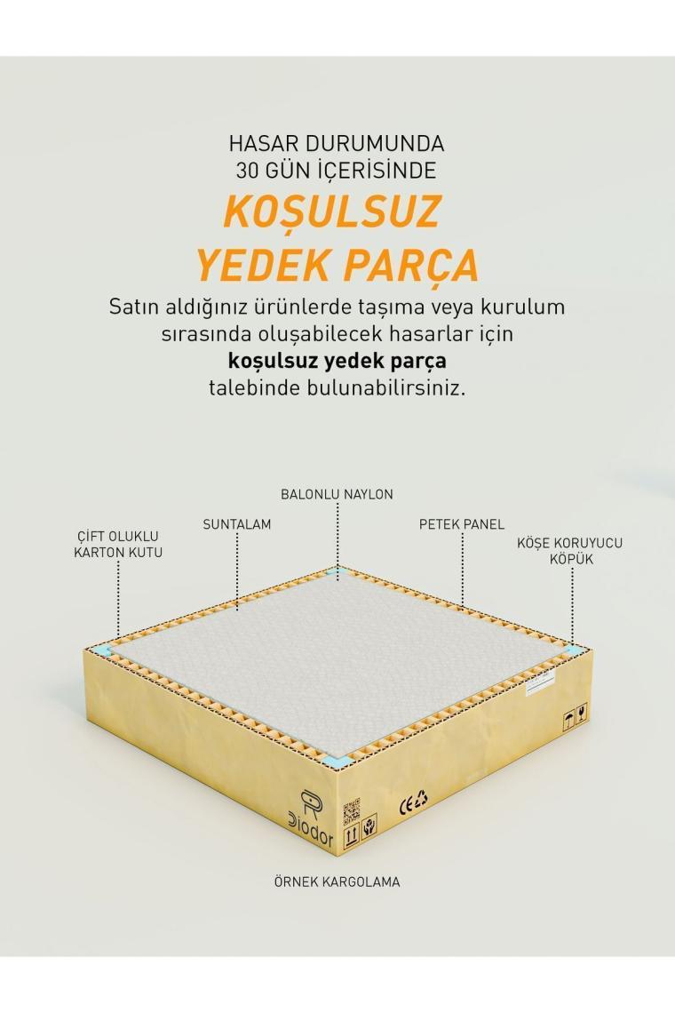 Montenero Çok Amaçlı Dolap Parlak Beyaz Banyo Dolabı