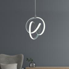 Venita Füme Modern Sarkıt Led Avize Beyaz Işık Salon Mutfak Oda Hol Ledli Avize
