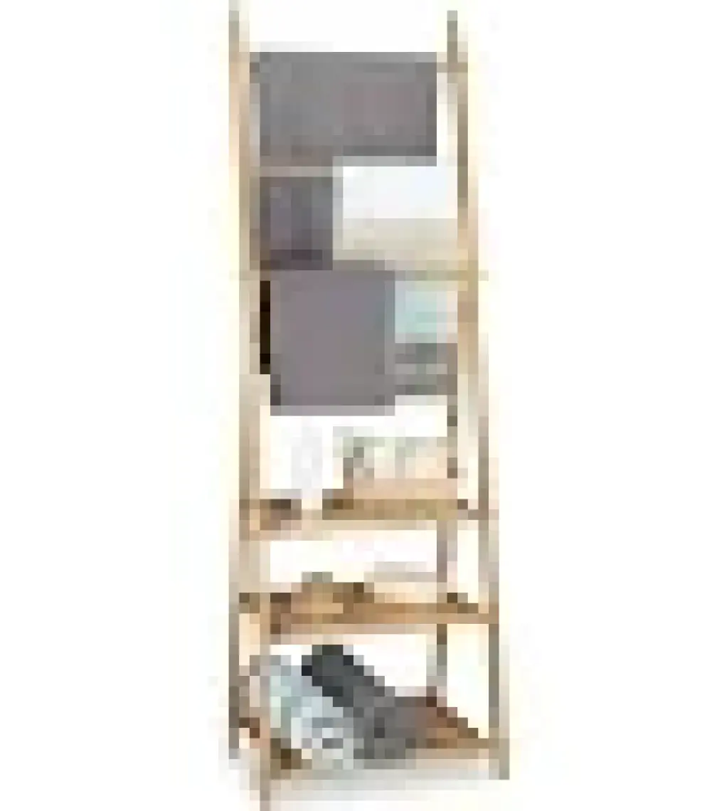 Digithome Bambu 3 Raflı Havlu Askısı Banyo Düzenleyici Havluluk Organizer DB-0006