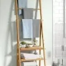 Digithome Bambu 3 Raflı Havlu Askısı Banyo Düzenleyici Havluluk Organizer DB-0006
