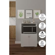 Dewoody Çok Amaçlı Dolap Set Üstü Fırın Dolabı Düzenleyici