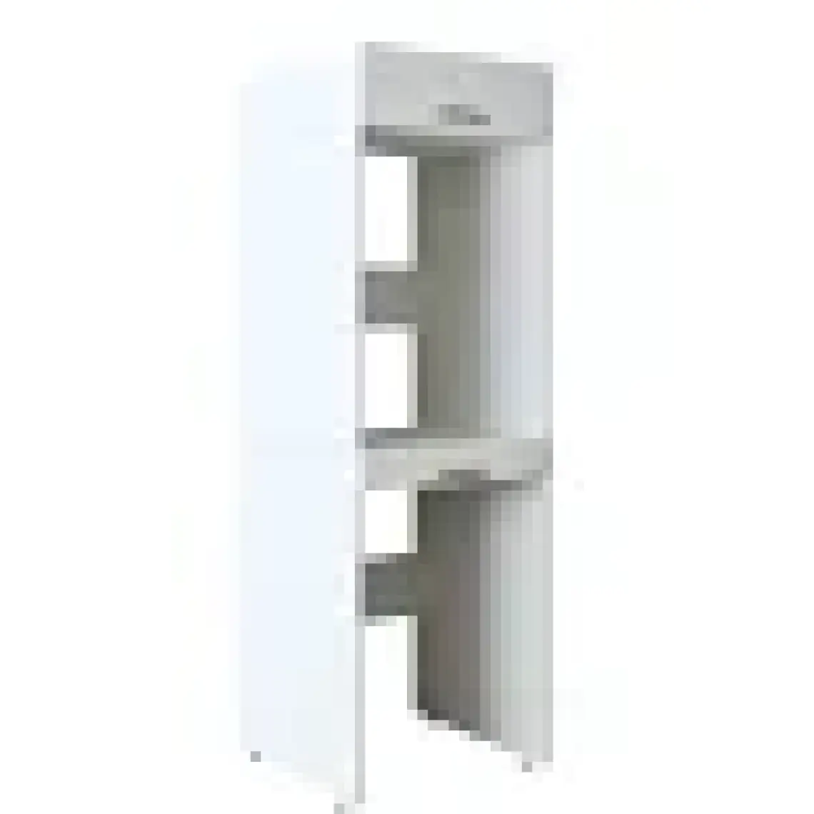 Roomart Çamaşır ve Kurutma Makinesi Dolabı+Üst Dolabı 67 x 205 cm Mat Beyaz