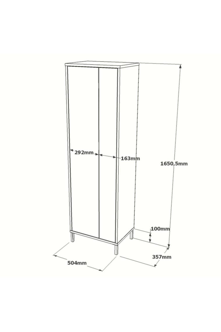 Robin Home Carmen Çok Amaçlı Dolap Vileda Banyo Dolabı Beyaz