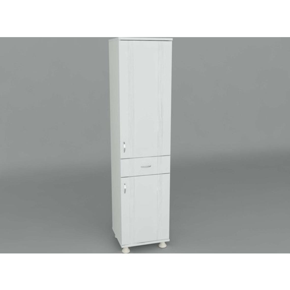 Evistro Lake Çok Amaçlı Banyo Mutfak Boy Dolabı Tek Çekmeceli