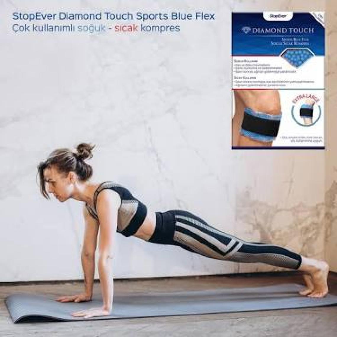 Stopever Diamond Touch Sport Blue Flex - Soğuk Sıcak Kompres