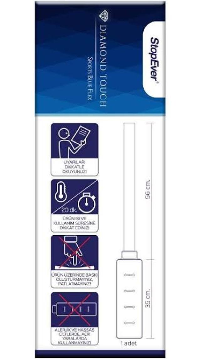 Stopever Diamond Touch Sport Blue Flex - Soğuk Sıcak Kompres