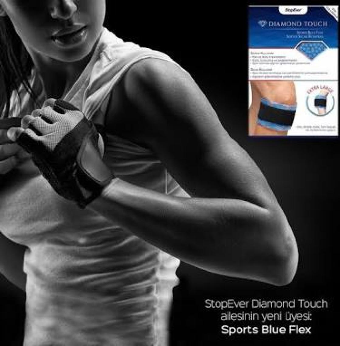Stopever Diamond Touch Sport Blue Flex - Soğuk Sıcak Kompres
