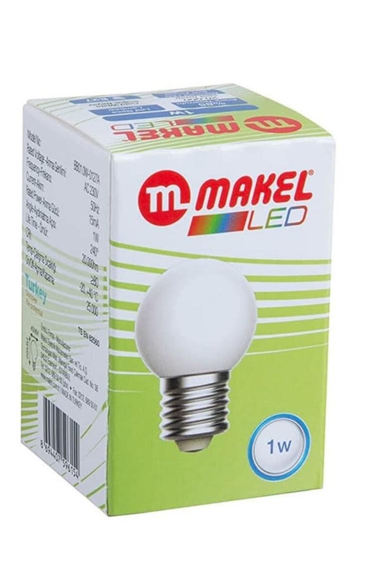 1w Led Gece Lambası Beyaz