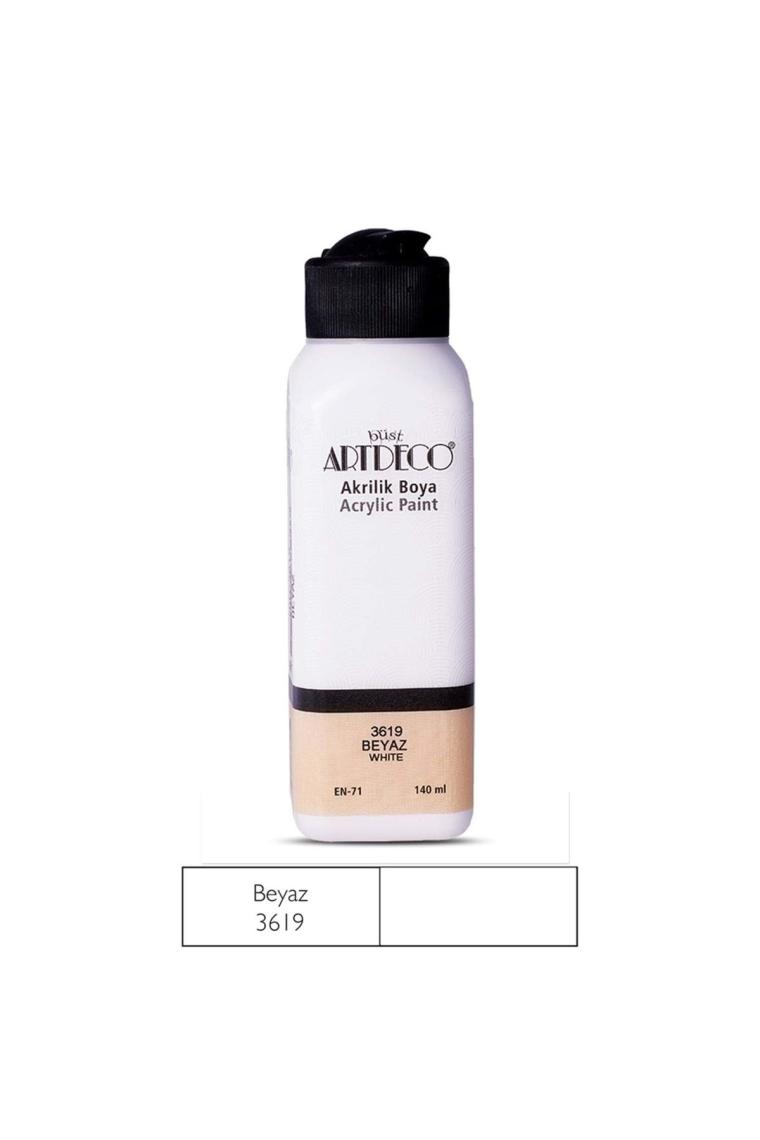 Akrilik Boya 140ml Beyaz 3619