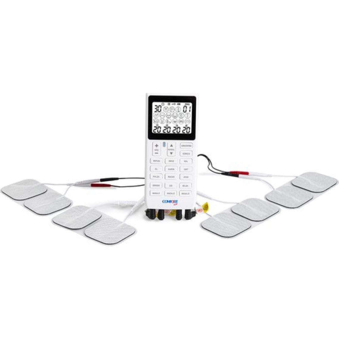 Comfort Plus M101A-WH2 4 Kanallı 8 Pedli 60 Prog Şarjlı Dijital Ems & Tens