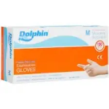 Dolphine Pudrasız Lateks Eldiven 100 Adet