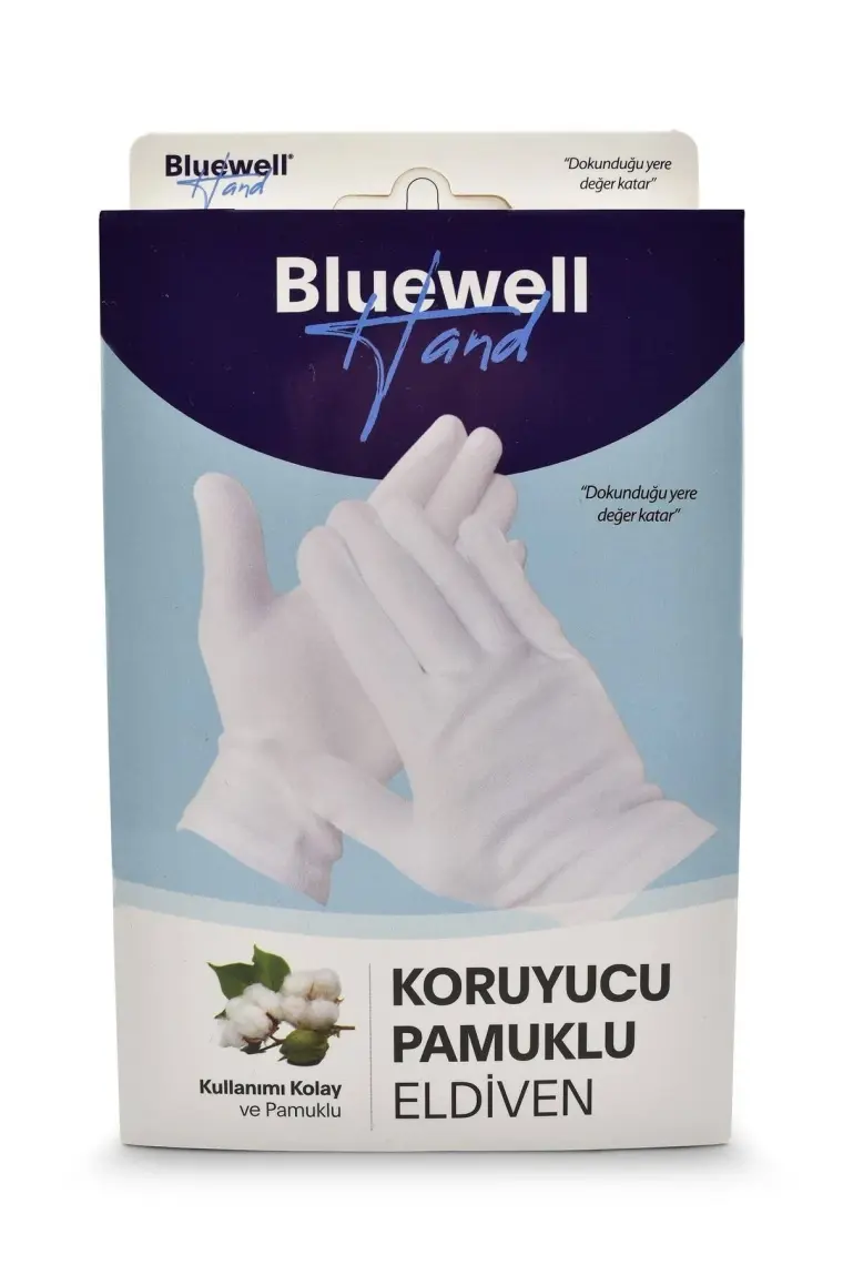 Bluewell Koruyucu Pamuklu Eldiven Medium