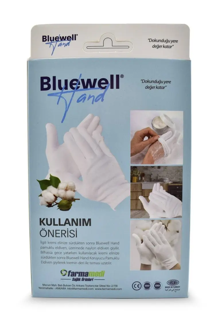 Bluewell Koruyucu Pamuklu Eldiven Medium