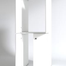 Çamaşır-kurutma Makinesi Dolabı Kapaklı Jelena Byz 180*70*60 Banyo Çift Katlı Arkalıksız