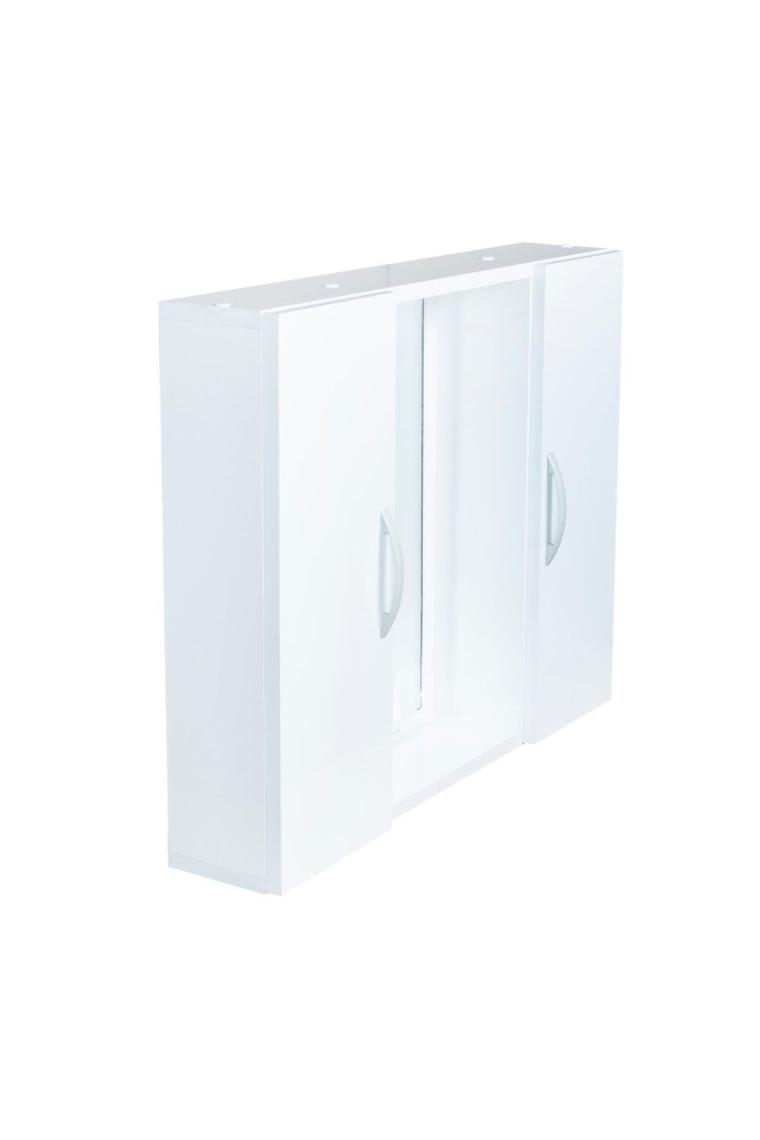 Beyaz Aynalı Banyo Dolabı