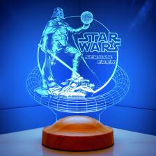 Star Wars Hediyesi Darth Vader, Star Wars Hayranına 3 Boyutlu Led Lamba