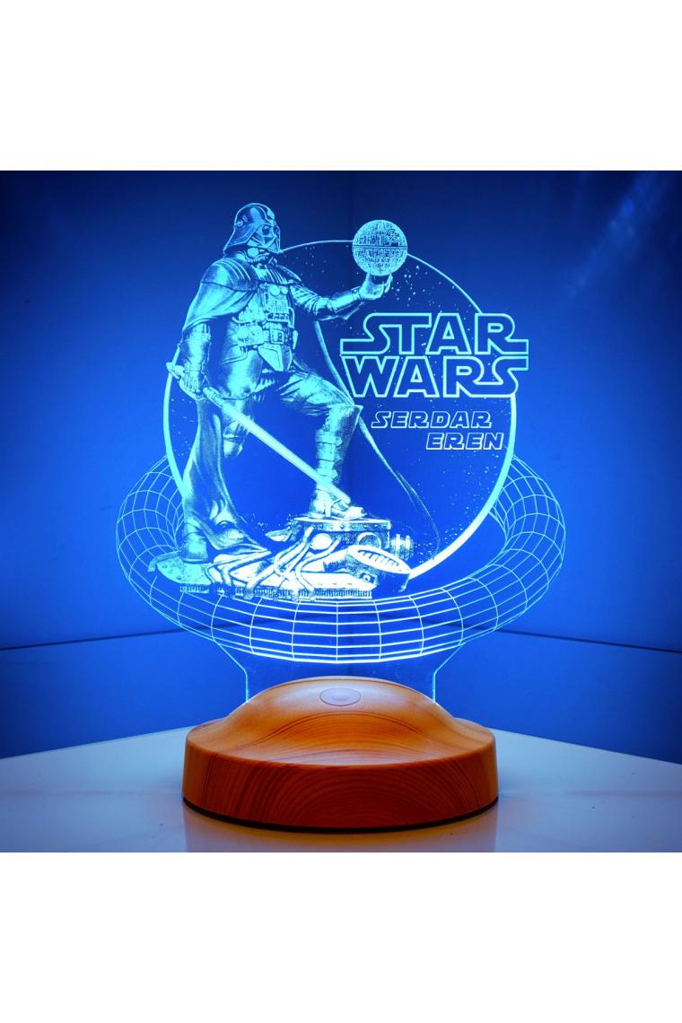 Star Wars Hediyesi Darth Vader, Star Wars Hayranına 3 Boyutlu Led Lamba