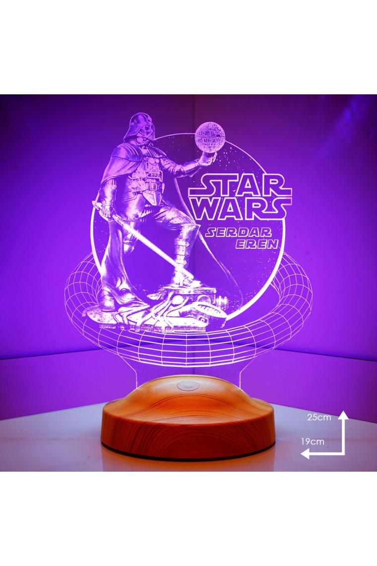 Star Wars Hediyesi Darth Vader, Star Wars Hayranına 3 Boyutlu Led Lamba