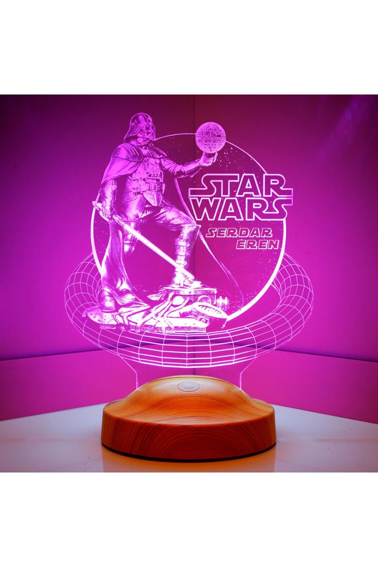 Star Wars Hediyesi Darth Vader, Star Wars Hayranına 3 Boyutlu Led Lamba