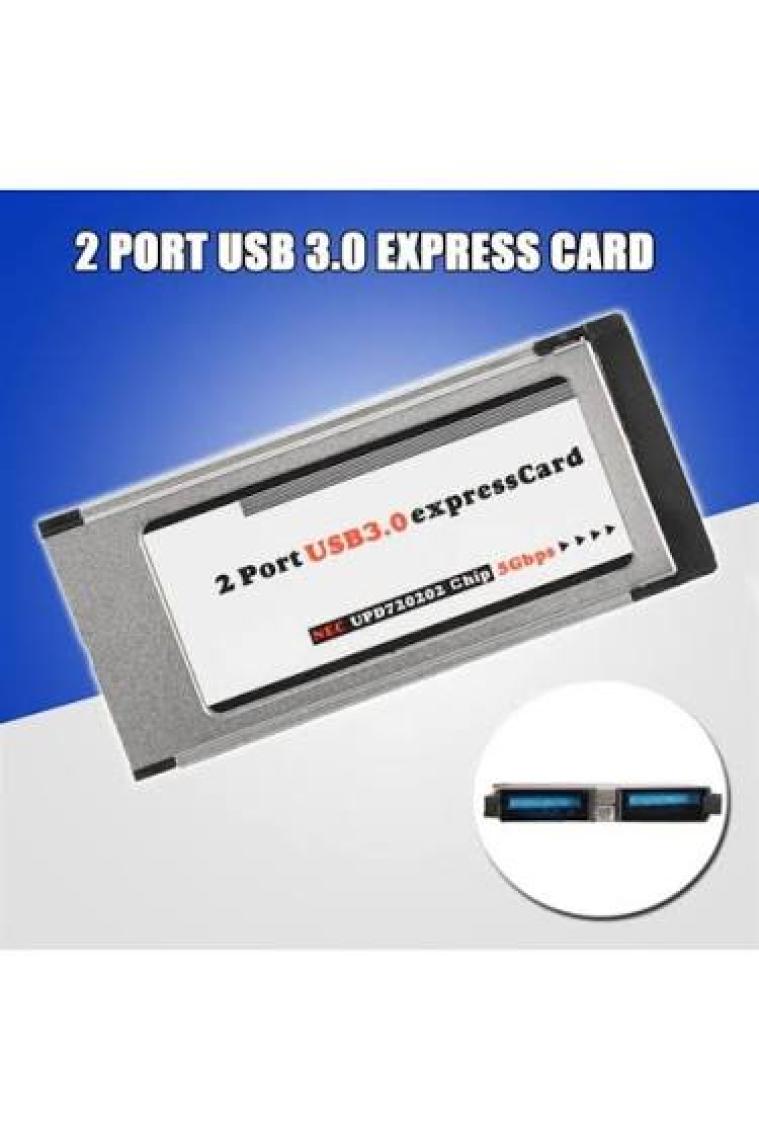 Alfais 5120 2 Port Usb 3.0 34Mm Express Cardbus Pcmcia Adaptör Kartı