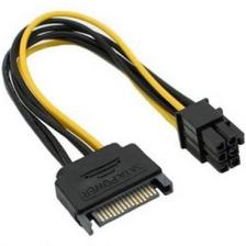 Alfais 4582 15 Pin Sata To 6 Pin Ekran Kartı Power Anakart Güç Kablosu